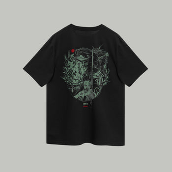 Onna-Bugeisha T-Shirt RD-OBTS BLACK