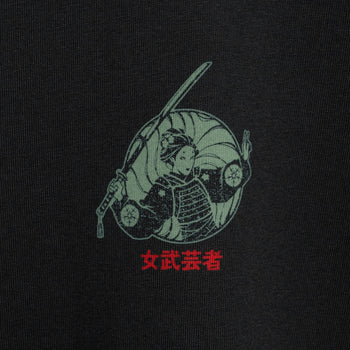 Onna-Bugeisha T-Shirt RD-OBTS BLACK