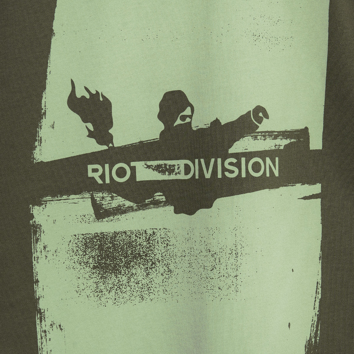 Distortion Logo T-Shirt RD-DLTS KHAKI