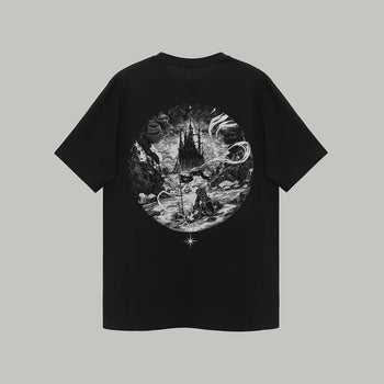 Thoughtful Solitude T-Shirt RD-TSTS BLACK