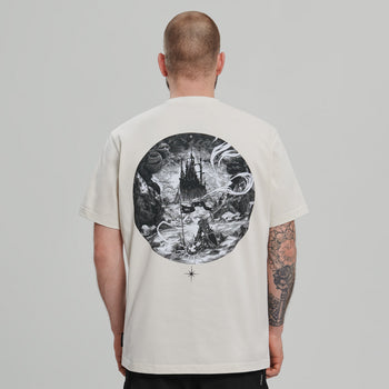 Thoughtful Solitude T-Shirt RD-TSTS WHITE