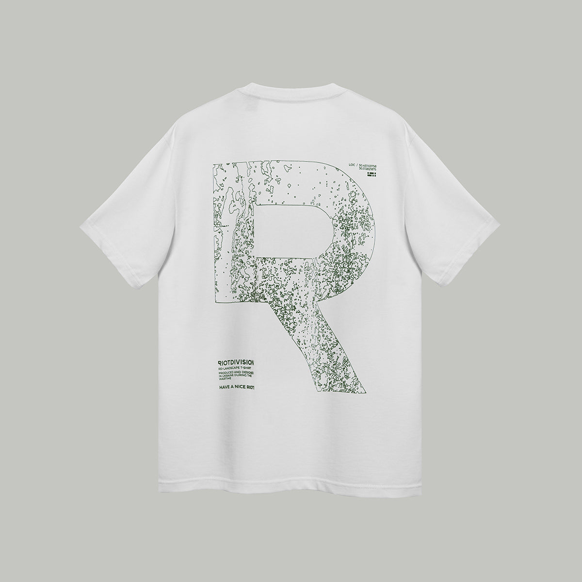 Landscape T-Shirt RD-LTS WHITE