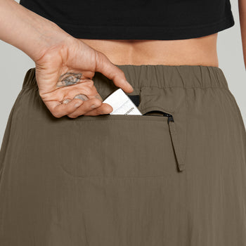 Civil Wide Cargo Middle Skirt W Gen.1 RD-CWCMSKRTW_GEN.1 BROWN