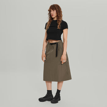 Civil Wide Cargo Middle Skirt W Gen.1 RD-CWCMSKRTW_GEN.1 BROWN