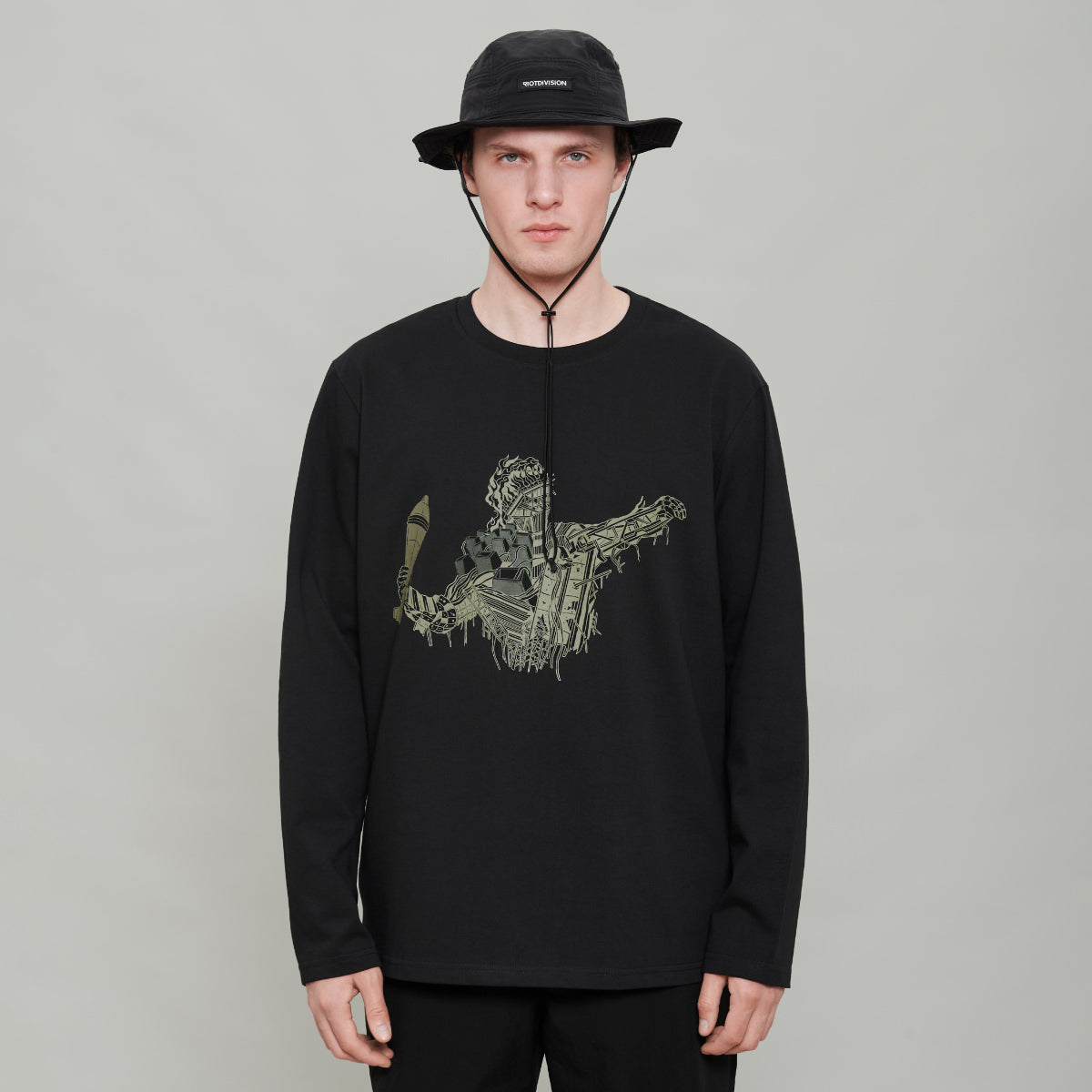 Logo Longsleeve Gen.1 RD-LLS_GEN.1 BLACK