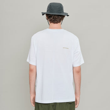 Two Side Pockets T-Shirt RD-TSPTS WHITE