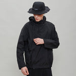 Packable Reversible Anorak RD-PRA022 BLACK
